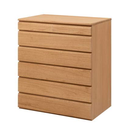 Amazon｜桐箪笥 チェスト 6段 幅71cm 収納 タンス 着物収納 引出し